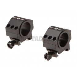 30mm / 25.4mm Tactical Mounting Rings - Low Height