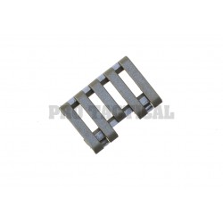 5-Slot Rail Cover with Wire Loom