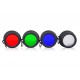 Filtre de couleur rouge, vert, bleu pour lampe XT11/XT11GT/XT11S/XT11UV/XT12S