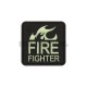 Fire Fighter Rubber Patch