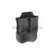 Polymer Double Pistol Mag Paddle Pouch